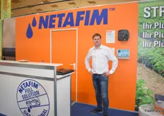 Mark Unterkofler befasst sich mit dem Innendienst Österreich im Auftrag des Unternehmens Netafim.