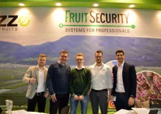 Fruit Security: Christian Wolf, Gerben van Veldhuizen, Rick Mudde, Teus de Jong und Kevin Klamminger (v.l.n.r.)