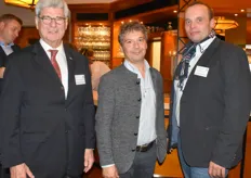 Dieter Tepel (KMG), Norbert Wegner (NSP) und Christian Fockenberg des Handelsunternehmens Theodor Stadtmann GmbH & Co KG.