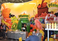 Pfanner ist ein österreichischer Lieferant von hochwertigen Fruchtsäften. Pfanners Wurzeln gehen auf Max Hermann Pfanner und das Jahr 1856 zurück.
