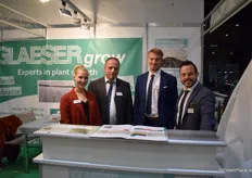 Das Team von GLAESERgrow: Natalie Bergen, Michael Hirschelmann, Johannes Zott und Stephan Kohn.