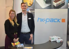 Alexandra Krautscheid und Benjamin Wegner von HK-Pack