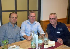 Andreas Gemmar (Enza Zaden Deutschland GmbH & Co. KG), Chris Matthijse (Takii Europe BV) und Roger Boer (Koppert Biological Systems)