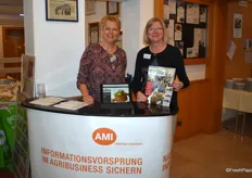 Bettina Döhnert (AMI) und Trude Wendt (Rheinischer Landwirtschafts-Verlag GmbH)