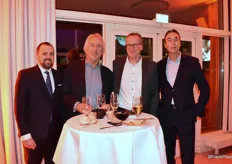 Stephan Lotz, Jürgen Boruszewski, Jürgen Bruch und Gerrit van Schoonhoven
