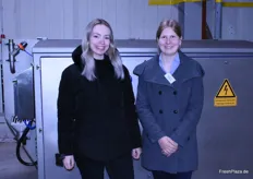 Jasmin Klaucke (Elea GmbH) und Ann-Christin Langenhorst (Vakuum Food GmbH)