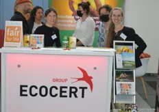 Ecocert GmbH ist eine international agierende Anlaufstelle für Zertifizierungen in der Lebensmittelbranche. Die Unternehmensgruppe ist mittlerweile in über 100 Ländern vertreten. Im Bild: Sabrina Schuller und Vénissia Pierru.
