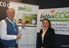 Stephan und Simone Andrae präsentierten die Better Eco GmbH. Die 2020 gegründete Initiative bietet eine b2b-Marktplattform nach dem Motto One-Stop-Shop. Der Fokus liegt auf der Förderung einer umweltschonenden, nachhaltigen und sozialverträglichen Landwirtschaft und der Verarbeitung der Rohstoffe nach den bekanntesten Bio-, Sozial- und Qualitätsstandards