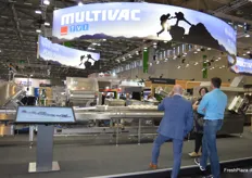 Multivac war wie gewohnt mit einer umfangreichen Standfläche präsent. 